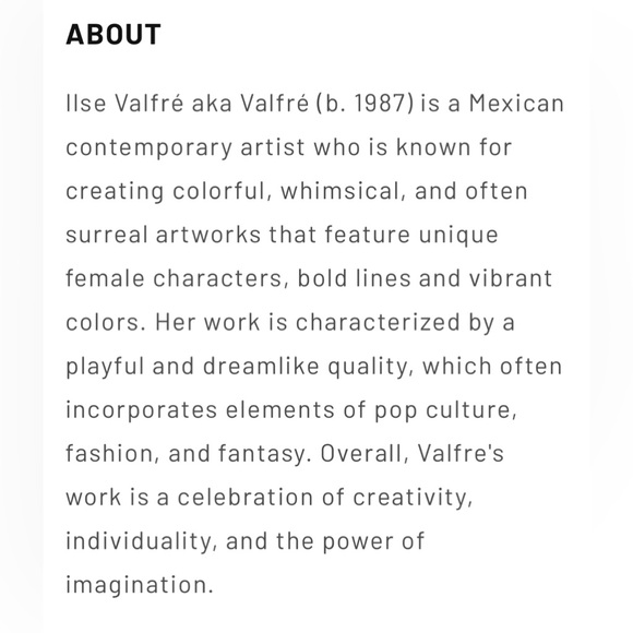 Ilse Valfre original signed print - Picture 3 of 4